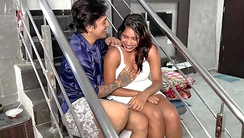 Busty hot indian milf with big tits fucked in the ass