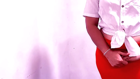 Indian teen fucked by male while alone in the office