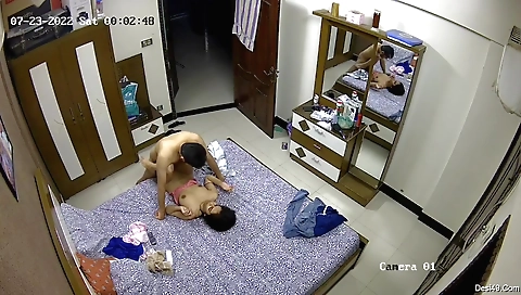 Indian wife and her husband are having an awesome homemade fucking