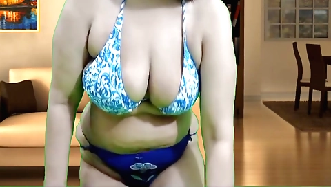 Asian teen with a big ass is getting wet by her big dick