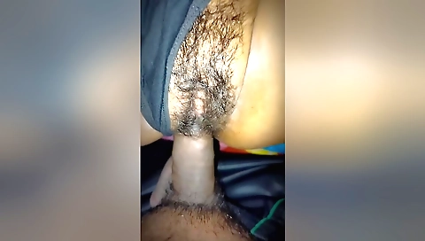 Indian girl in sexy underwear getting fucked on the bed