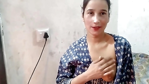 Sexy brunette fingered in bathroom after her workout
