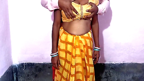 Indian big boobs slut has a good sex with her mate