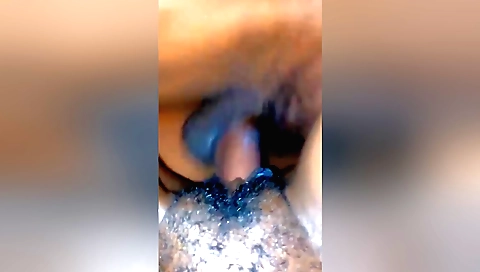 Hairy brunette girl gets fucked by a friend in the kitchen