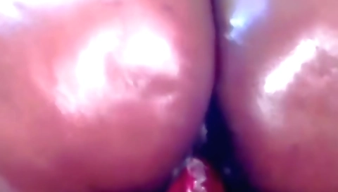 Indian big booty pornstar with a big booty sex on a vibrator