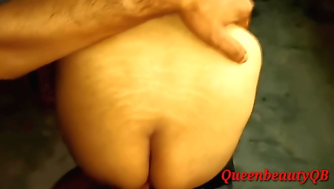 Indian stepmom and her stepson have sex in the kitchen