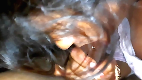 Indian hairy slut giving a blowjob and then a fuck