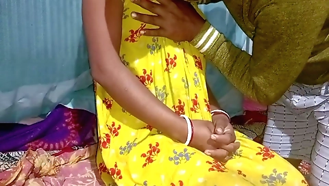 Hot blonde with long hair is making me horny in amateur video