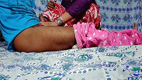 Indian brunette milf fucks her stepbrother in the jungle