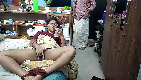 Indian milf gets fucked by her stepbrother and friend