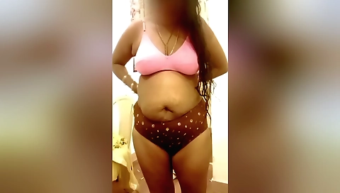Indian desi stepmom seduced by stepson in solo video