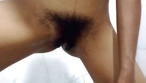 Indian hairy girl has a great time with her boyfriend