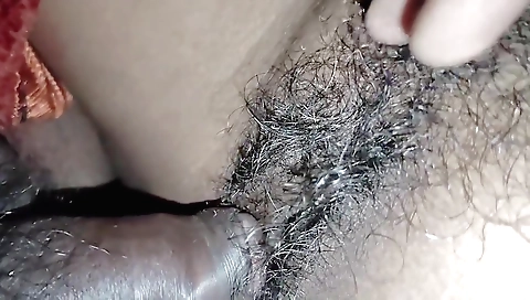 Hairy milf with a sexy body getting fucked in a homemade clip