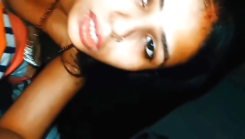 Indian girl 18+ takes a big cock in her tight pussy