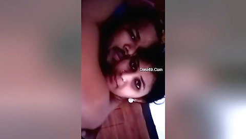 Indian cpl fucking her big boobs and getting pounded hard