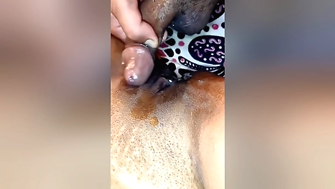 Milf with big boobs giving a nice homemade blow job