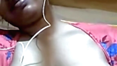 Indian amateur video show off of her big tits and ass