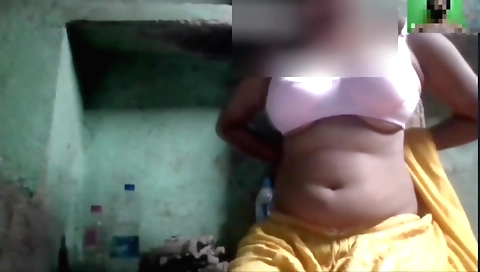 Beautiful brunette little girl with big tits makes him cum