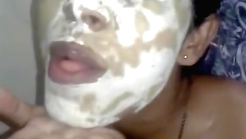 Busty hairy and hairy babe is in the bathroom video