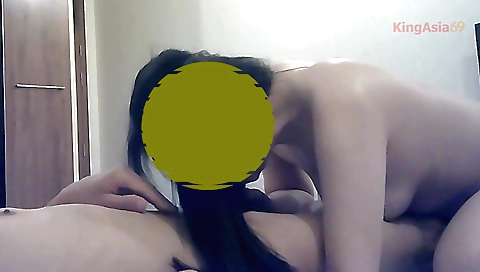 Busty brunette gets fucked in her tight pussy on webcam