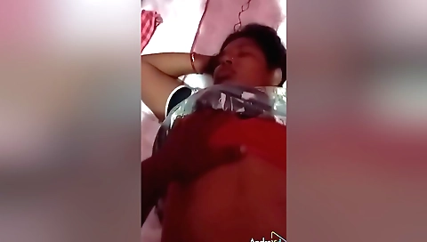 Indian milf has a milf stepfro's wife in her tight pussy