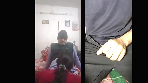 Small ass brunette gets her pussy fucked hard by a big man
