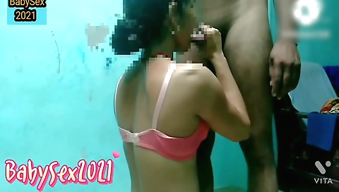 Busty Indian woman fucks on the bed and gets creampie