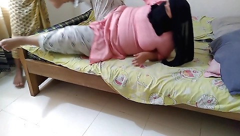 Indian teacher and student have fun in a hot sex vid