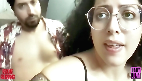 Busty stepdaughter sucks her stepdad like she does