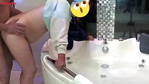 Brunette indian with a big ass gets fucked by her stepson