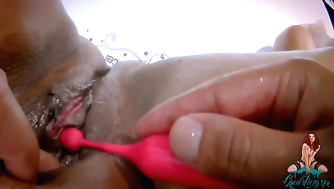 Hairy babe fucked in the face by her friend's big man