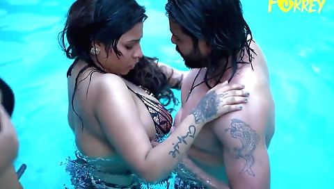 Indian hotties take a hot threesome in a hot outdoor movie