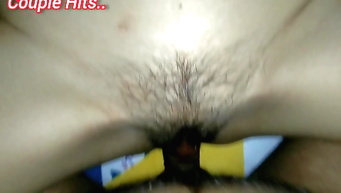Indian hairy girl with a huge booty is getting fucked