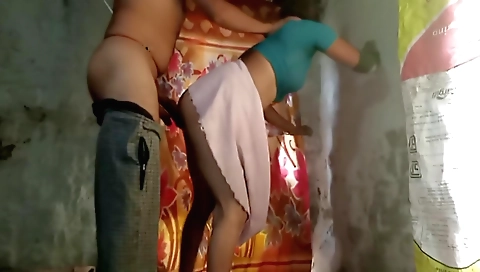 Indian couple with a couple of pretty babes in a threesome